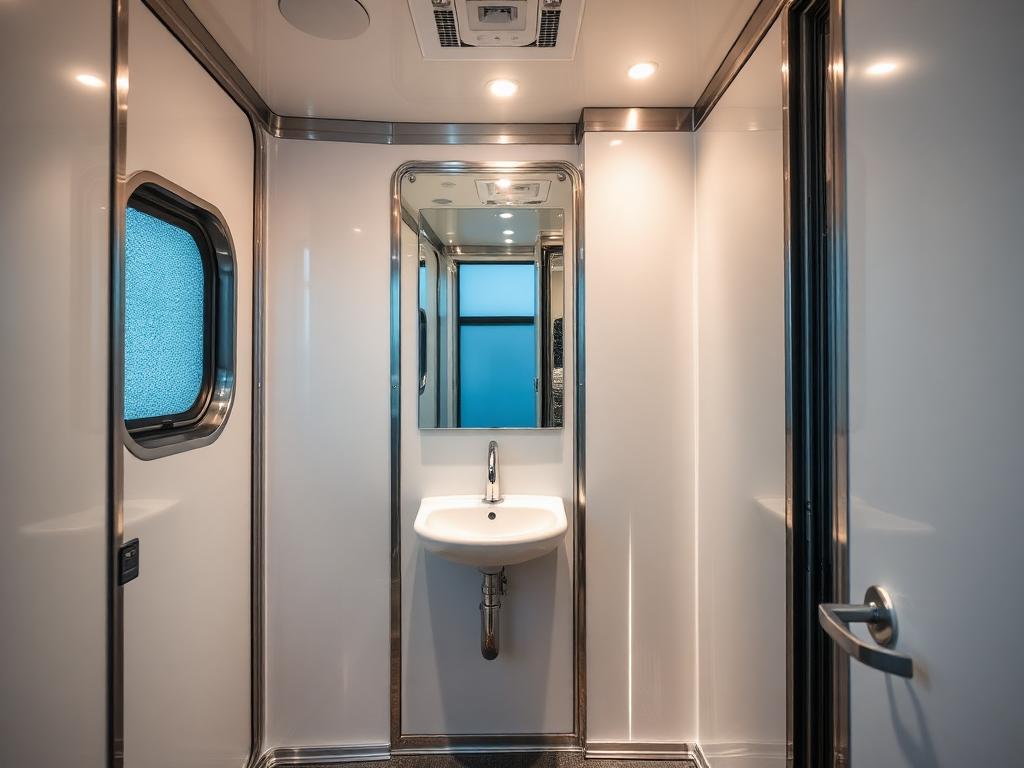 Luxury Restroom Trailers in Asheboro, NC